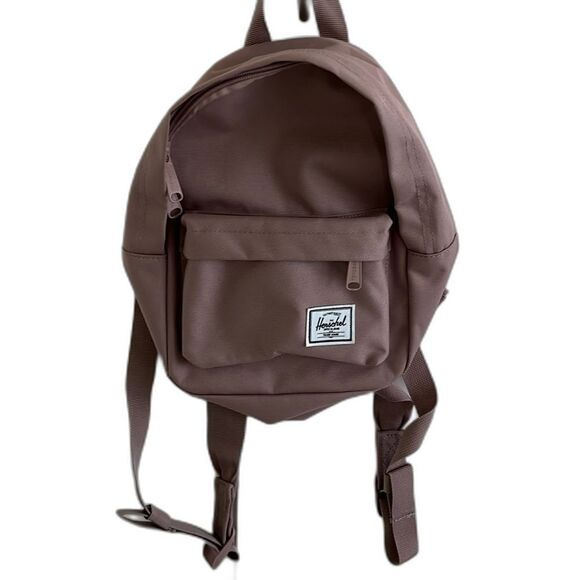 NWOT Herschel Mini Backpack Dusty pink Ash Rose 6.5L New 9" x 11" - Picture 2 of 12